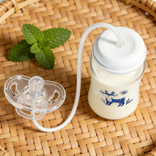 Amazon's Popular Creative Baby Bottle Hands-Free Feeding Device Wide-Mouth Pp Baby Bottle 300ml