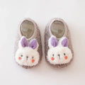 Winter Warm Baby Slippers Toddler Plush Floor Sock Shoes Boys Girl Children Soft Anti-slip Walking Shoes Indoor Home Kids Shoes